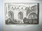 246 / Abcoude  het Slot Kopergravure  18e eeuw, Antiek en Kunst, Kunst | Etsen en Gravures, Ophalen of Verzenden