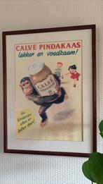 Poster reclame calve pindakaas Flip Hamers, Verzamelen, Ophalen of Verzenden, Gebruikt, Overige typen