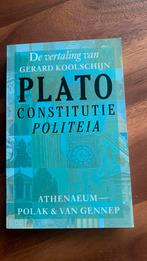 Plato - Constitutie Politeia, Ophalen of Verzenden, Plato, Zo goed als nieuw