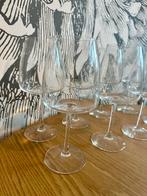 8 Rode Wijnglazen, Huis en Inrichting, Keuken | Servies, Ophalen, Glas of Glazen, Effen, Glas