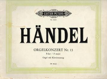 GEORG FRIEDRICH HANDEL - KONZERT nr.13 beschikbaar voor biedingen