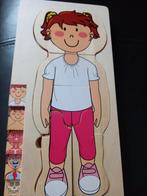 Houten puzzel lichaam, Ophalen of Verzenden, 10 tot 50 stukjes, Zo goed als nieuw