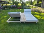 Tribu Vis à Vis ligbed 2x showmodel - High end Outdoor set, Ophalen of Verzenden, Zo goed als nieuw, Verstelbaar