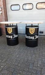 Statafels van een dekselvat met het hertog jan logo, Huis en Inrichting, Ophalen, Zo goed als nieuw