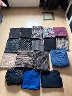 17 lappen stof (mix) *Nieuw*, Hobby en Vrije tijd, Stoffen en Lappen, Overige materialen, Overige kleuren, Verzenden, 120 cm of meer