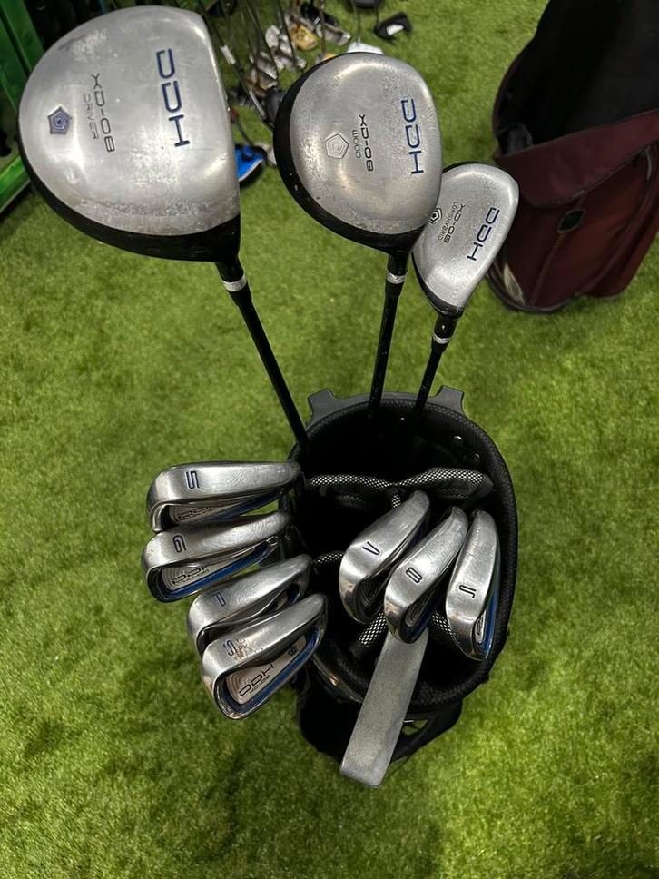 Complete heren golfset, Sport en Fitness, Golf, Gebruikt, Set, Overige merken, Ophalen of Verzenden