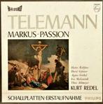 Telemann Redel Markus Passion Philips HiFi Stereo 2LP Box, Cd's en Dvd's, Vinyl | Klassiek, Zo goed als nieuw, Opera of Operette