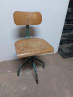 industriële kantoor stoel, Huis en Inrichting, Stoelen, Ophalen, Gebruikt, Overige kleuren, Vintage