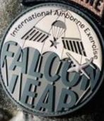 GEZOCHT pvc patch Falcon Leap, Ophalen of Verzenden, Landmacht, Nederland, Embleem of Badge