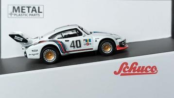 Porsche 935 Martini Racing 1:87 H0 Schuco Metal Pol  beschikbaar voor biedingen
