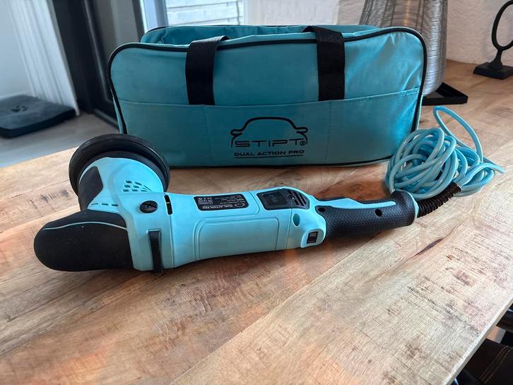 Stipt Polijstmachine Dual Action Pro - Perfect voor beginner, Auto diversen, Autogereedschap, Zo goed als nieuw, Ophalen
