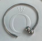 Pandora armband 17,5 cm met clip sluiting, Ophalen, Zo goed als nieuw, Zilver