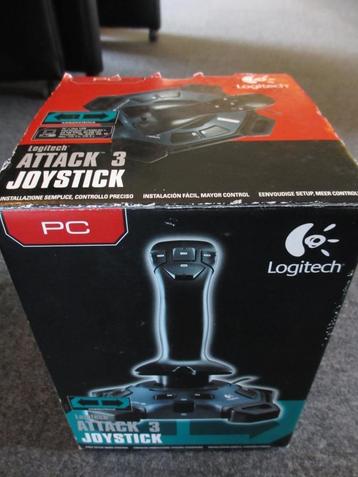 Logitech Attack 3 Joystick nieuw in doos beschikbaar voor biedingen