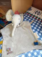 Olifant knuffeldoekje Moulim Roty France, Kinderen en Baby's, Speelgoed | Knuffels en Pluche, Ophalen of Verzenden, Zo goed als nieuw
