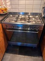 Smeg fornuis 90cm, Witgoed en Apparatuur, Fornuizen, Ophalen, Gebruikt, 60 cm of meer, Gas