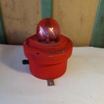 Bullseye lamp industrie kooi rood kunststof diameter 25 cm, Ophalen of Verzenden, Gebruikt, Kunststof, Industrie