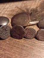 Zilveren ruiter Knopen Setje 18e & 19e Eeuw, Antiek en Kunst, Antiek | Goud en Zilver, Ophalen of Verzenden