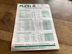 Puch/ Gilera prijslijst uit 1997. Vintage., Verzenden