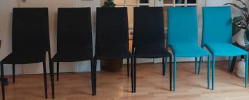 6 mooie zgan eetkamerstoelen  beschikbaar voor biedingen