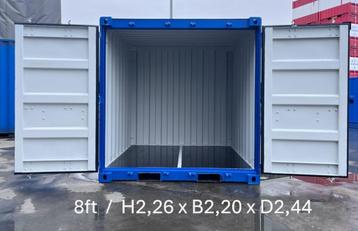 8ft container NIEUW opslag Zeecontainer beschikbaar voor biedingen