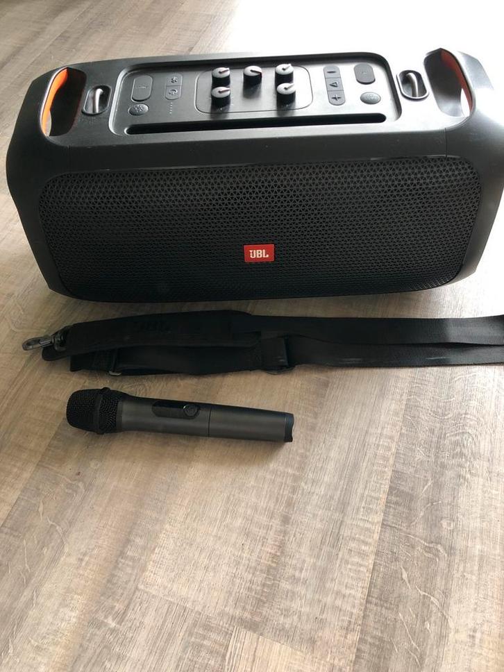 JBL PartyBox On The Go, Audio, Tv en Foto, Luidsprekers, Zo goed als nieuw, Overige typen, 60 tot 120 watt, JBL, Ophalen