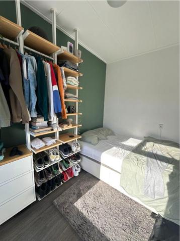 IKEA bed met opbergruimte 140x200 twijfelaar
