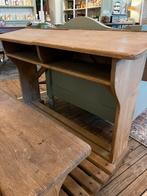Oude houten schoolbank, leuk voor een kinderkamer, Gebruikt, Hoofdstraat 15, Wanddecoratie, Il fienile