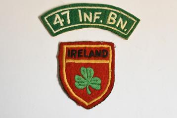 unifil badge ierland patch embleem 47th Infantry Battalion  beschikbaar voor biedingen