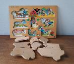 Vintage houten Steinmeier BV Thinker Toys puzzel Boerderij, Ophalen of Verzenden, Zo goed als nieuw