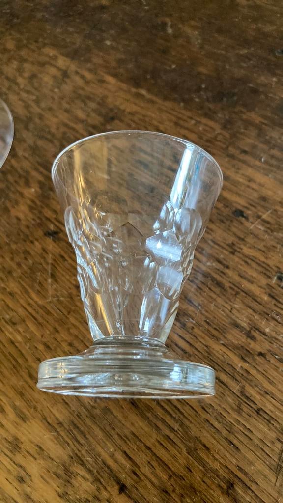 Art deco glaasjes Verrerie Doyen antiek verschillende maten, Ophalen of Verzenden