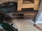 Tv meubel, Ophalen, Gebruikt, 150 tot 200 cm, Eikenhout