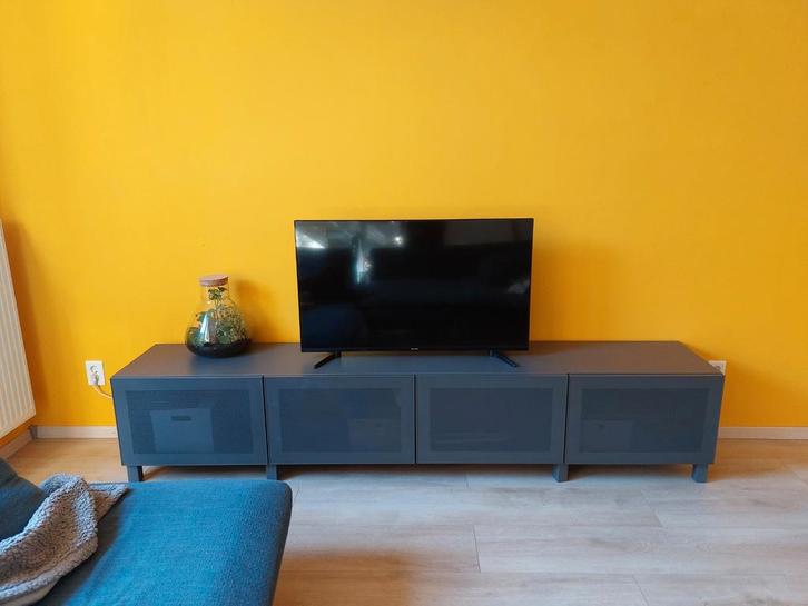 Besta Ikea tv meubel, Huis en Inrichting, Kasten | Televisiemeubels, Zo goed als nieuw, Minder dan 100 cm, 200 cm of meer, 25 tot 50 cm