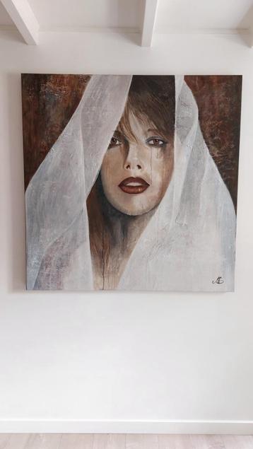 Prachtig schilderij, groot format beschikbaar voor biedingen