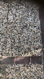 Vintage grindtegels 50x50 en 40x60, Tuin en Terras, Tegels en Klinkers, Ophalen, Gebruikt, 10 m² of meer, Beton