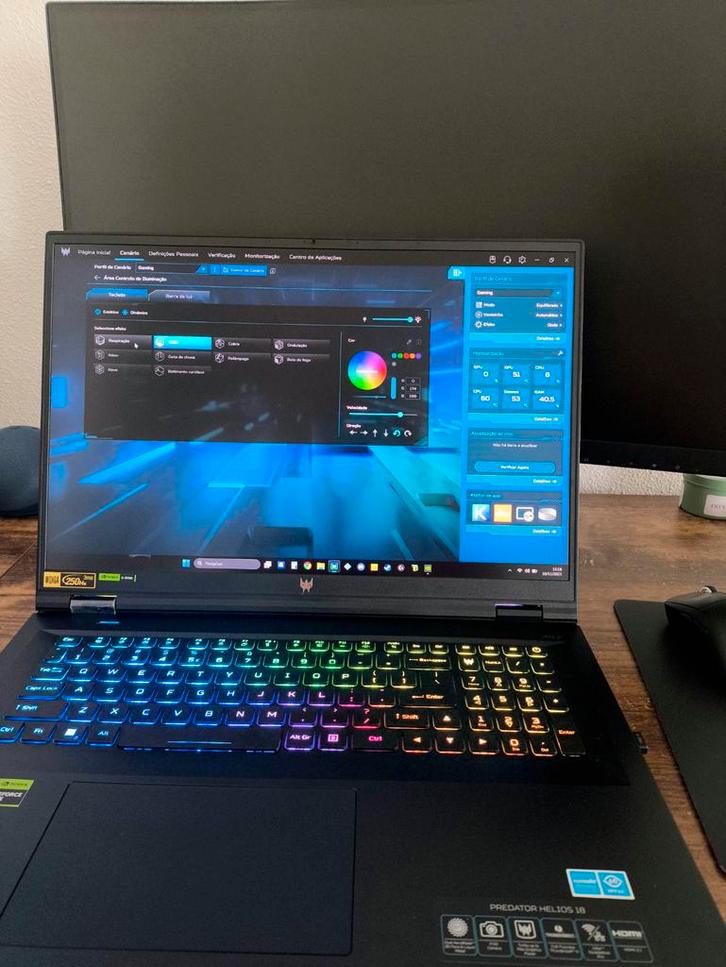 Acer Predator PH18-71 i9/RTX 4080 - Zo goed als nieuw!, Computers en Software, Windows Laptops, Zo goed als nieuw, 17 inch of meer