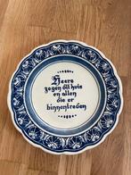 Delfs blauw wandbord, Antiek en Kunst, Ophalen of Verzenden