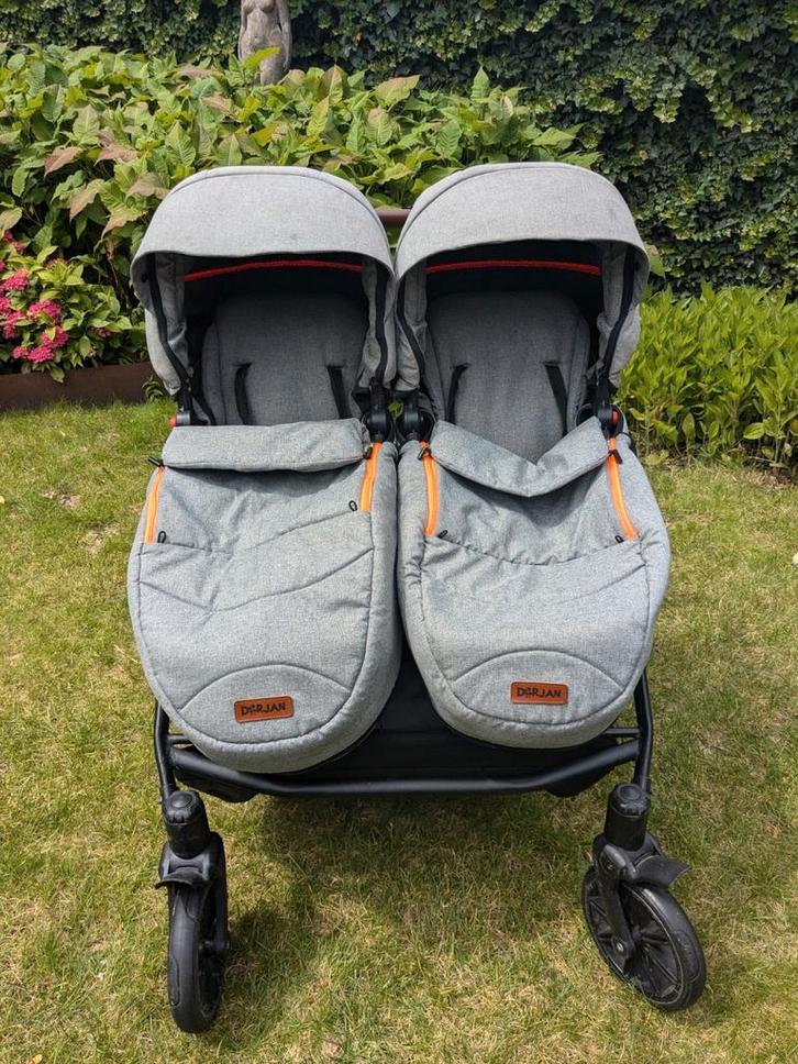 Alles-in-één Duowagen/Tweelingwagen, Kinderen en Baby's, Kinderwagens en Combinaties, Gebruikt, Ophalen of Verzenden