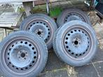 Winterwielen 195/55/16 Dunlop M&S banden Mito, Ophalen, 16 inch, Banden en Velgen, Winterbanden