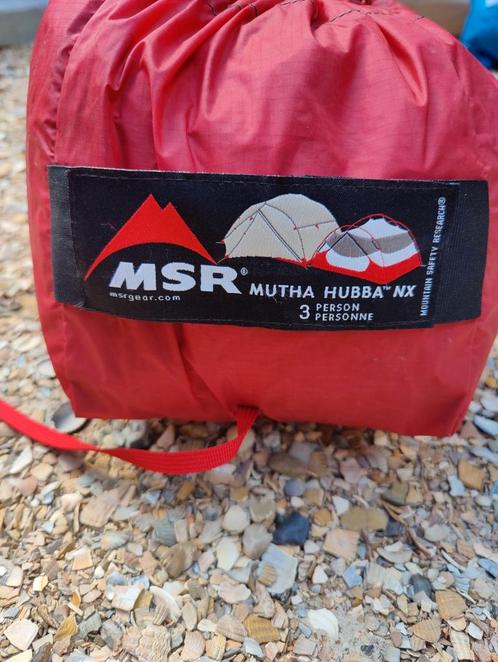 MSR Mutha Hubba NX 3 persoonstent, Caravans en Kamperen, Tenten, tot en met 3, Gebruikt, Ophalen