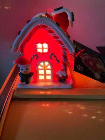 Super Gezellig Kersthuisje met LED verlichting | Nieuw! beschikbaar voor biedingen