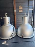 Industriele stoere hanglampen, Huis en Inrichting, Lampen | Hanglampen, Ophalen, Zo goed als nieuw, Industriël, Minder dan 50 cm