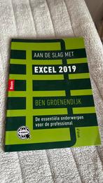 Ben Groenendijk - Aan de slag met Excel 2019, Ben Groenendijk, Ophalen of Verzenden, Zo goed als nieuw, Nederlands