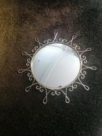 antieke De Knudt bolle heksen/butler spiegel izgst 47 cm, Antiek en Kunst, Ophalen of Verzenden, Overige vormen, Minder dan 50 cm