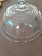 Glazen stolp met winterschaal - 26 cm, Ophalen of Verzenden, Gebruikt