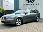 BMW 5 Serie Touring 525d Leder / Gr Navi / Pano / afn trekha, Parkeersensor, Achterwielaandrijving, Gebruikt, Zwart