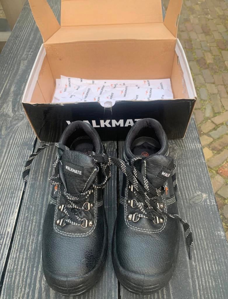 Walkmate veiligheidsschoenen kokschoenen maat 38 ZGAN, Doe-het-zelf en Verbouw, Veiligheidskleding, Ophalen of Verzenden, Zo goed als nieuw