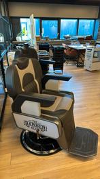 Barberchair barber club herenstoel kapper kapsalon knipstoel, Huis en Inrichting, Stoelen, Zwart, Metaal, Nieuw, Ophalen of Verzenden