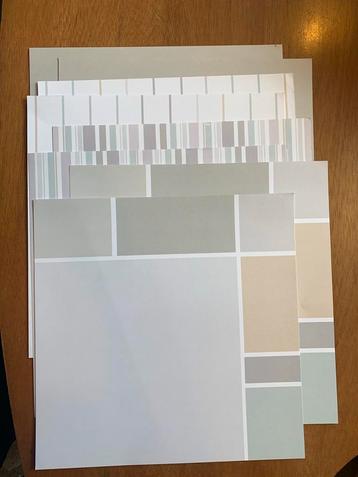 #14 Scrapbooking Papier - SEI Simple Sets 8 vellen beschikbaar voor biedingen