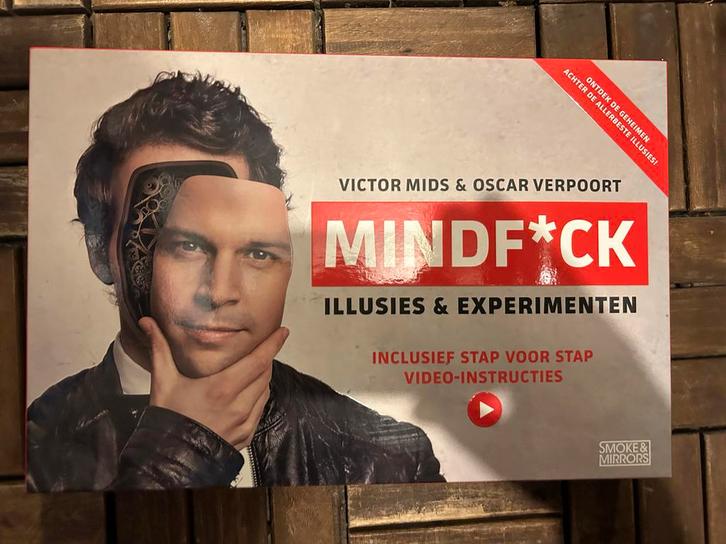 Mindf*ck Illusies & Experimenten Set, Hobby en Vrije tijd, Overige Hobby en Vrije tijd, Zo goed als nieuw, Ophalen of Verzenden