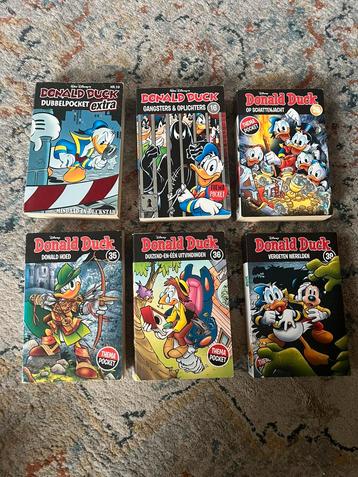 6 Donald Duck pockets thema  beschikbaar voor biedingen